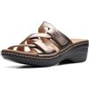 Clarks Merliah Violet Sandalo donna, Metallo, 42.5 EU