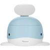 Kindsgut vasino, wc per bambini, design a forma di balena e colori tenui, per l'addestramento al bagno, blu chiaro