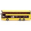 Siku 1884, Autobus di linea a due piani, 1:87, Metallo/Plastica, Giallo, Ruote in gomma