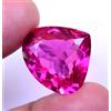 Glitzy Gems Naturale Mogok Rosa Rubino 30.50 KT Pera Certificato Perfetto Loose Gemma