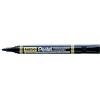 Pentel N850 Marcatore Permanente punta conica, 12 Pezzi, Nero
