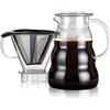 Bodum Cafetiere - BODUM - Melior - Filtre permanent maille inox - 8 tasses - 1.0 l - Transparent