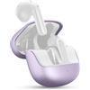 cellularline CALL PURELY Auricolari Bluetooth ENC, 4 Microfoni, ENC Cancellazione del rumore ambientale, 32 ore di Autonomia, Connessione Multipoint, Design Easy Pick, Viola