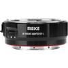 Meike MK-EFTL-B - Adattatore auto Fucus con anello di controllo per obiettivi Canon EF per fotocamere Leica Sigma L-Mount S1H S1 S5 S1R FP FPL SL SL2