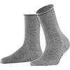 FALKE Active Breeze W So lyocell tinta unita 1 paio, Calzini Donna, Grigio Light Grey Melange 3216, 35-38