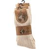 Leo Design 3 paia di calzini invernali in puro cotone biologico, per uomo e donna, super morbidi, traspiranti, comfort premium, 100% cotone biologico naturale, punta senza cuciture, ipoallergenici e