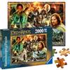 Ravensburger Lord of the Rings Gifts - Il ritorno del re - Puzzle da 2000 pezzi per adulti e bambini dai 12 anni in su