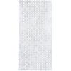 Kleine Wolke 4384116009 - Tappeto Antiscivolo per Vasca da Bagno, Motivo Sign, Dimensioni 36 x 80 cm, Colore: Trasparente