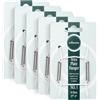 Winsome Appendipiatti invisibili per parete | Supporti decorativi per piatti con ganci a molla per appendere fili, adatto per appendere alla parete (Bianco, Dimensione piatto 9 - 13 cm - Confezione da 5)