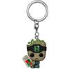 Funko Pop! Keychain: Marvel - Guardians Of The Galaxy - Groot PJs With Book - Groot Shorts - Mini Figura in Vinile da Collezione Novità Portachiavi - Riempitivi per Calze - Idea Regalo - TV Fans