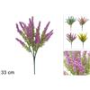 Due Esse Christmas Mazzo Fiori Artificiali Lavanda 4 Colori h33 cm Prezzo Caduno