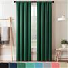Eclipse Thermaweave - Tenda Oscurante per Finestra, in Poliestere, Color Smeraldo, 94 x 213,4 cm (Larghezza x Lunghezza), Confezione da 1