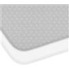 Chicco Set Lenzuola Culla 2 Pezzi N2M Lenzuola Next2Me, Grey Fox