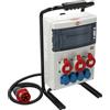 Brennenstuhl Distributore di corrente portatile IP44 con interruttore differenziale tipo B (con spina CEE 32A, cavo RN da 2 m, presa di corrente: 1 x CEE 400 V/32 A, 2 x CEE 400 V/16 A, 4 x