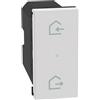 BTICINO Scenario Entra/Esci MatixGO JW4570CWI, Comando Centralizzato per Luci, Tapparelle e Prese Smart, Interruttore WiFi con Batteria, da Incasso, Controllo da Remoto, Automazioni, Smart Home