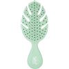 Wet Brush Go Green - Mini spazzola districante da viaggio, setole IntelliFlex ultra morbide, scorrono attraverso i grovigli e allentano delicatamente i nodi, riducendo al minimo dolore, doppie punte e