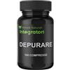 RIMEDI NATURALI INTEGRATORI Depurare 100 Compresse - Cardo Mariano 80% Silimarina Tarassaco 20% Inulina Carciofo 2,5% Cinarina Colina e Inositolo - Detox Drenante Detossificante