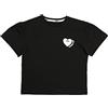 PUMA Alpha Style Tee G Maglietta da Bambina, Bambina, Maglietta, 583300-01_XS, Nero, 3-4Y