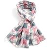 GFM® Sciarpa da donna con stampa di gatti colorati - Sciarpa per tutte le stagioni (CTSCF-C), L