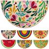 LUA VIKA Zerbino ingresso esterno cocco - Flora - 40x70 cm - tappeto ingresso esterno casa - zerbino cocco mezzaluna - zerbini moderni e originali