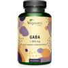 Vegavero GABA 1400 mg | ALTO DOSAGGIO | Per Stress, Ansia, Insonnia ed Equilibrio Emotivo | Supporta i livelli di Serotonina e Dopamina | Senza Additivi | Vegan | 90 Capsule | Vegavero®