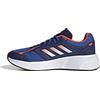 adidas Uomo Galaxy Star Shoes, Dark Blue/Solar Red/Blue, 40 2/3 EU