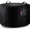 SheeChung Copertura per braciere Yukon Solo Stove Yukon da 68,6 cm, per esterni, rotonda, senza fumo, impermeabile 600D, resistente agli strappi, con prese d'aria, resistente alle intemperie, adatta