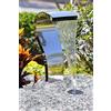 Köhko®, Fontana a Cascata, Schwan, in Acciaio Inox, Giochi d'Acqua con Illuminazione a LED, 23005