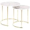 DKD Home Decor Set di 2 tavoli, standard