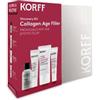 KORFF Srl Korff Discovery kit collagen age filler soluzione esfoliante 30 ml + Collagen siero 10 ml + Collagen crema 20 ml + Protezione crema fluida 15 ml