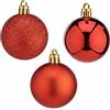 Krist+ Palline di Natale Ø 5 cm 24 Unità Rosso Plastica