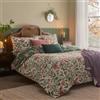 furn. Set copripiumino Wylder Nature Beatrice - Stampa reversibile floreale vintage con dettaglio pettirosso (multicolore - King)