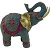 DKD Home Decor Statuetta decorativa della marca Elefante Resina (21 x 8,5 x 16,8 cm) (Riferimento: S3019812)