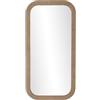 Home ESPRIT Specchio da parete naturale corda legno MDF Bali 60 x 4 x 120 cm