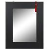 DKD Home Decor Specchio da parete Blu Rosso Abete Legno MDF (70 x 2 x 90 cm)