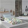 Costura Copripiumino Jungle Exotic, per letto da 90 cm, in cotone