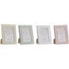 DKD Home Decor Cornice per foto della marca Vetro Polistirolo (15 x 1,5 x 20 cm) (4 Pezzi) (Riferimento: S3024159)