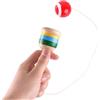 Tissting Kendama Giocattolo in Legno, Gioco Tradizionale Giapponese per Coordinazione Occhio-Mano con Palla e Tazza Portatile, Giocattolo Educativo per Scuole Feste e Divertimento Familiare