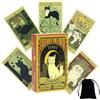 THXFUNAREA tarocchi per principianti, tarocchi carte - Cats Rule The Earth, 78 carte con sacchetto di velluto