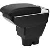 YJYWZH Bracciolo per Peugeot 207 207CC 2006-2015 con Portabicchieri