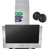 SOONYE SEUB96038 - Cappa aspirante classe A+++ 60 cm, 350 m³/h