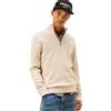 Tommy Jeans Tjm Slm Ess Light ¼ Zip Swtr Ext Dm0dm21654 Felpa Mezza Zip (Confezione da 1), Beige (Sabbia del Golfo), M