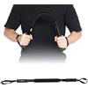 Alomejor Power Twister Bar 20-60 kg Espansore torace a molla Espansore a braccio Allenatore Tirare Esercitatore per braccio Esercitatore muscolare(40kg) Ricambio