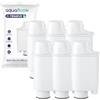 Aquafloow Filtro Acqua, Sostituzione per Brita® Intenza+ Saeco® CA6702/00 Gaggia® - Cartuccia Filtro Intensive+ per Macchine da Caffè (6 Pezzi)
