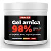 ARNEA Arnica per cavalli uso umano, super forte, con artiglio del diavolo, gel 98%, effetto riscaldante, Formato extra 550 ml, made in italy
