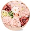 CYGMRFH Scatola Regalo di Fiori di Rosa, Scatola Regalo di Fiori in Sapone Fiore di Bagno Rosa, Decorazione Floreale, Regalo Floreale per Matrimonio, Festa della Mamma, San Valentino