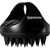Seboradin Scrub Cuoio Capelluto - Massaggiatore - Crescita dei Capelli - Setole in Silicone Morbido - Uso Secco e Bagnato - Nero