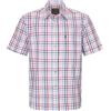 Walker and Hawkes - Camicia da Uomo - 100% Cotone - Maniche Corte/Plaid - Stile Campagna, rosso, XXXXXL
