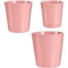 Ibergarden Set di vasi, Rosa, Standard, 6 Pezzi