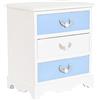 DKD Home Decor Comodino, Standard